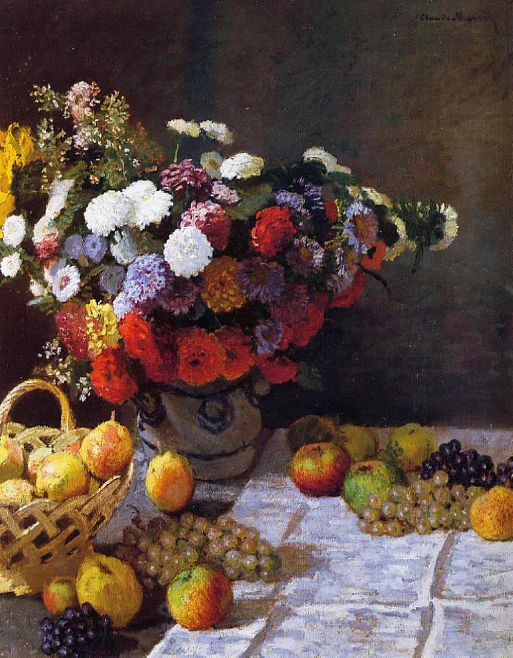 Flowers and Fruit 1869